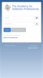 Mobile Screenshot of addictionacademy.digitalchalk.com